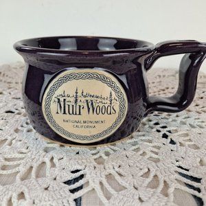 Muir Woods National Monument California Mug / Soup Mug Clayton Pottery